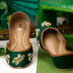 Green Khussa For Her-SE-01
