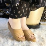 Beige Wedges For Her