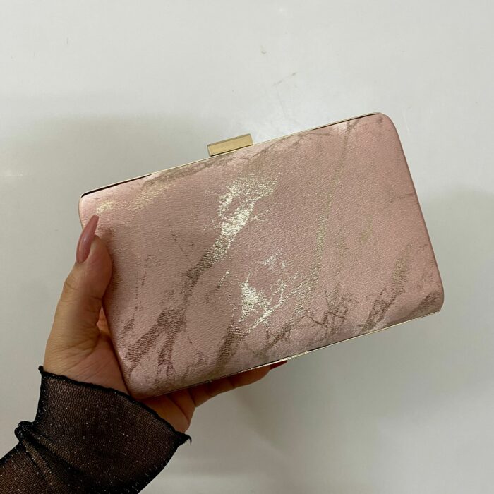 peach clutch for her