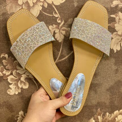 Golden slippers for her