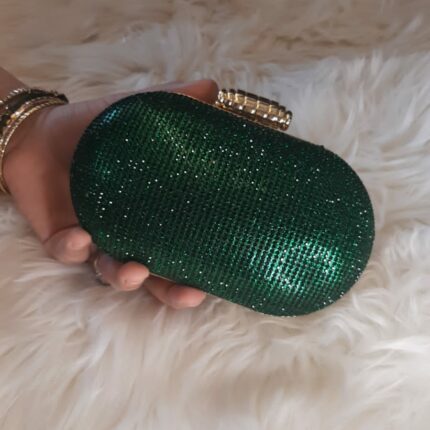 green clutch for her