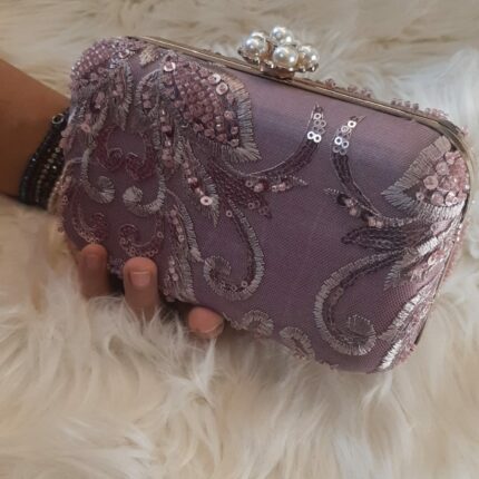 pink clutch for her