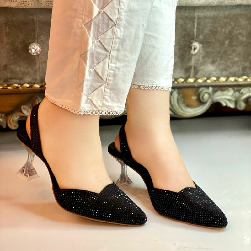 black heels for her