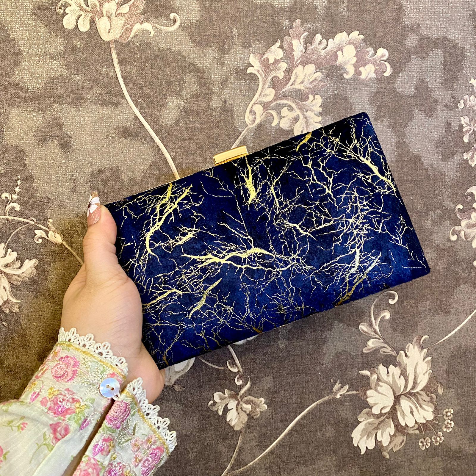 Clutch For Her blue Clutch For Her blue