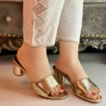golden heels for her