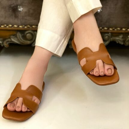 brown slippers for her