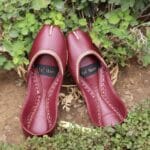 Casual Maroon Khussa For Her