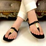 Black Sandals by SNF