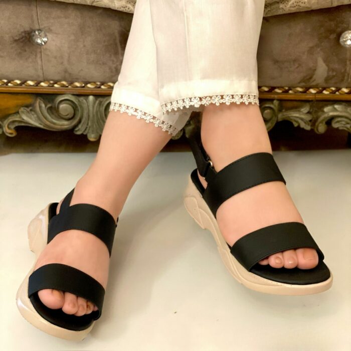 Softy Sandals In Black