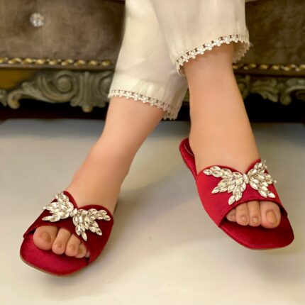 Red Slippers For Her