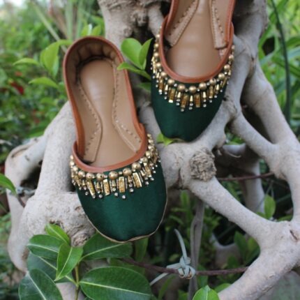 green khussa for her