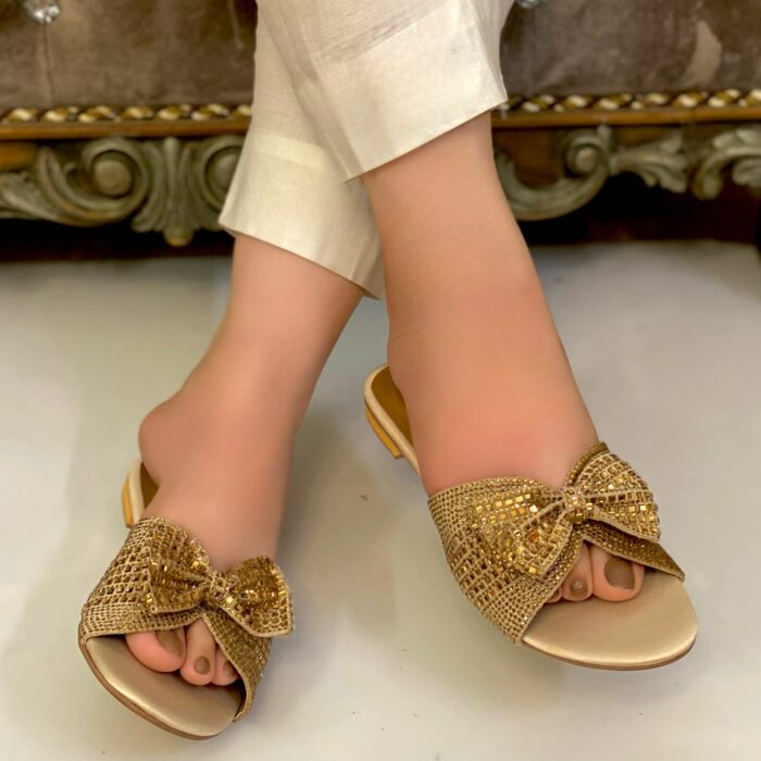 golden flats for her