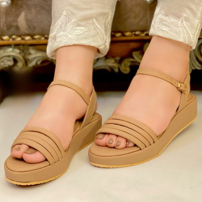 beige flats for her