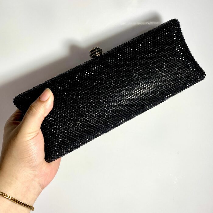 Bridal Clutch In Black