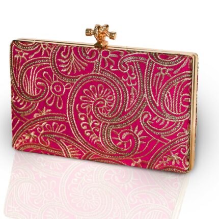 Pink clutch