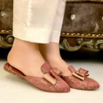 Bow Mules In Pink