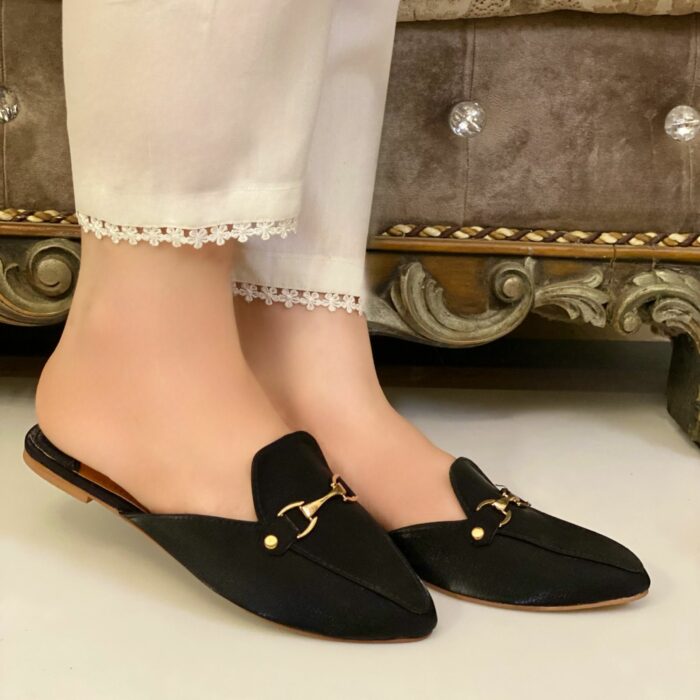 Black Mules For Her