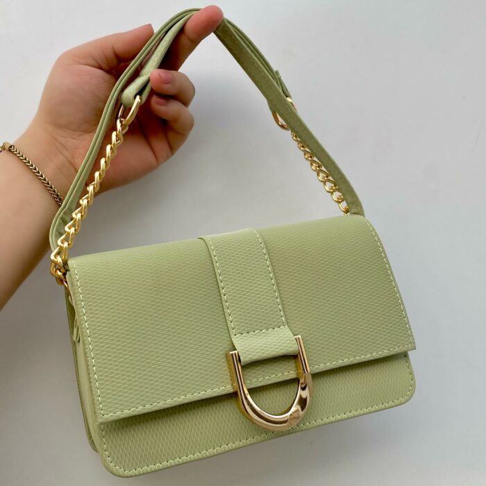 cross body bag in green