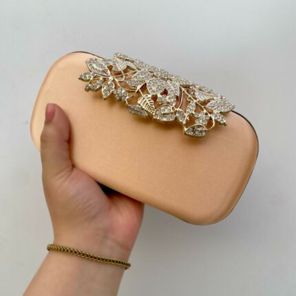 Peach Clutch For Her