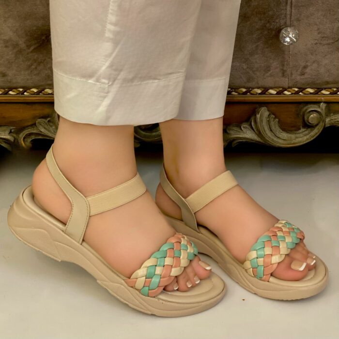 beige sandals for her