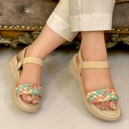 beige sandals for her