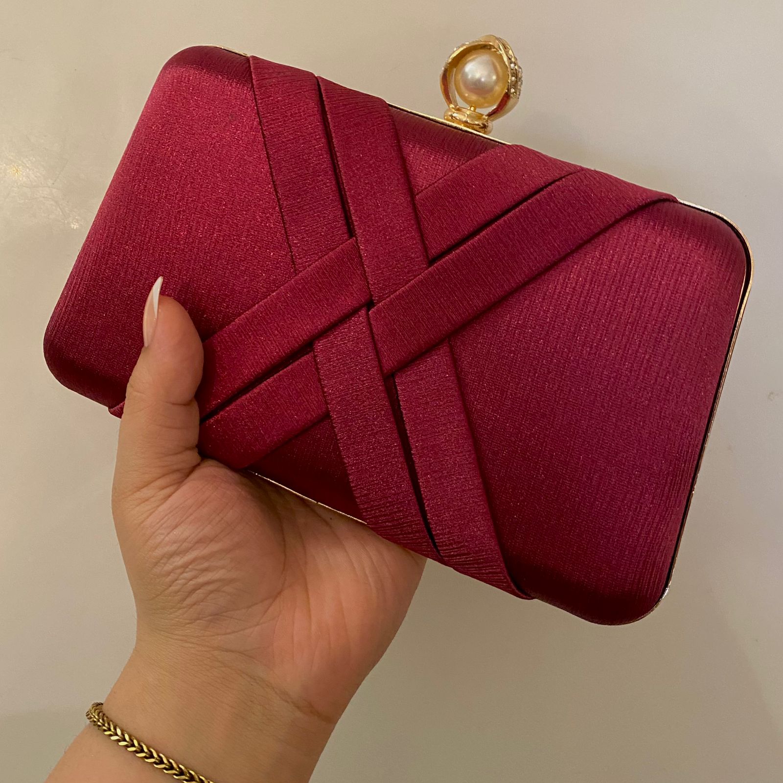 Maroon Clutch For Her Maroon Clutch For Her