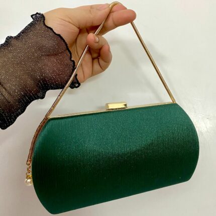 Green ladies clutch