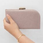 Peach Clutch For Her-Cl-106