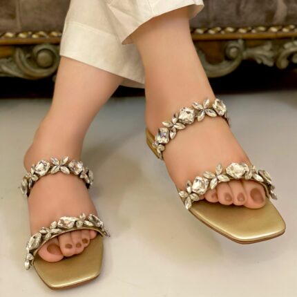 Golden Flats For Her-3394