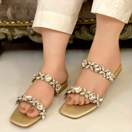 Golden Flats For Her-3394