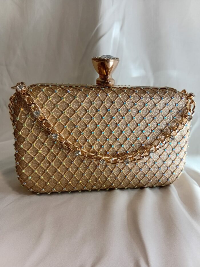 Golden Clutch For Her-Cl-117