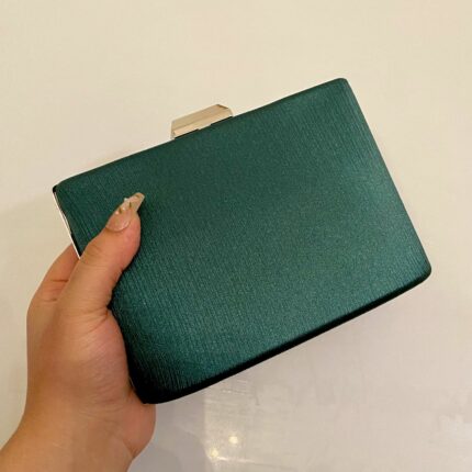 green clutch for her