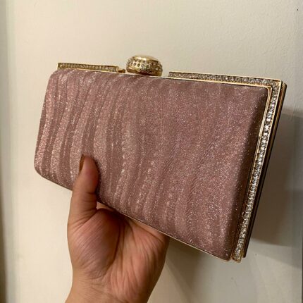 Peach Clutch For Her-Cl-125