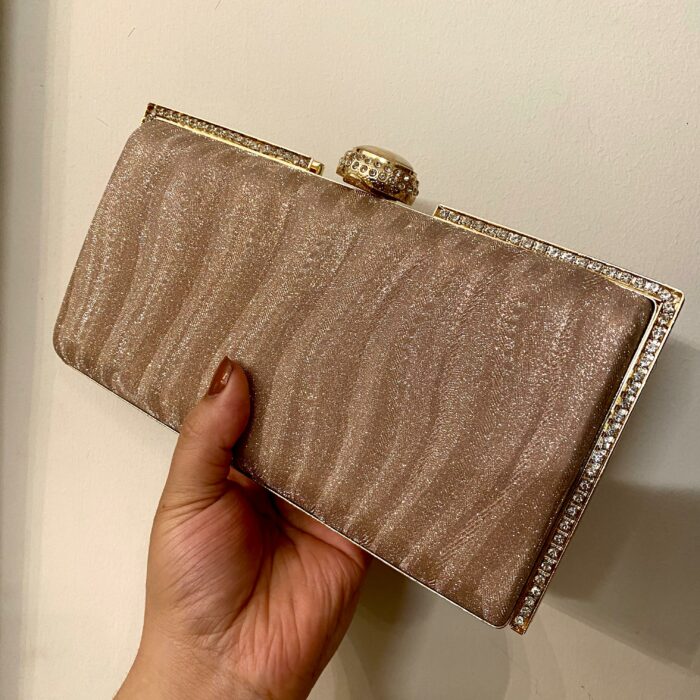 Golden Clutch For Her-Cl-125