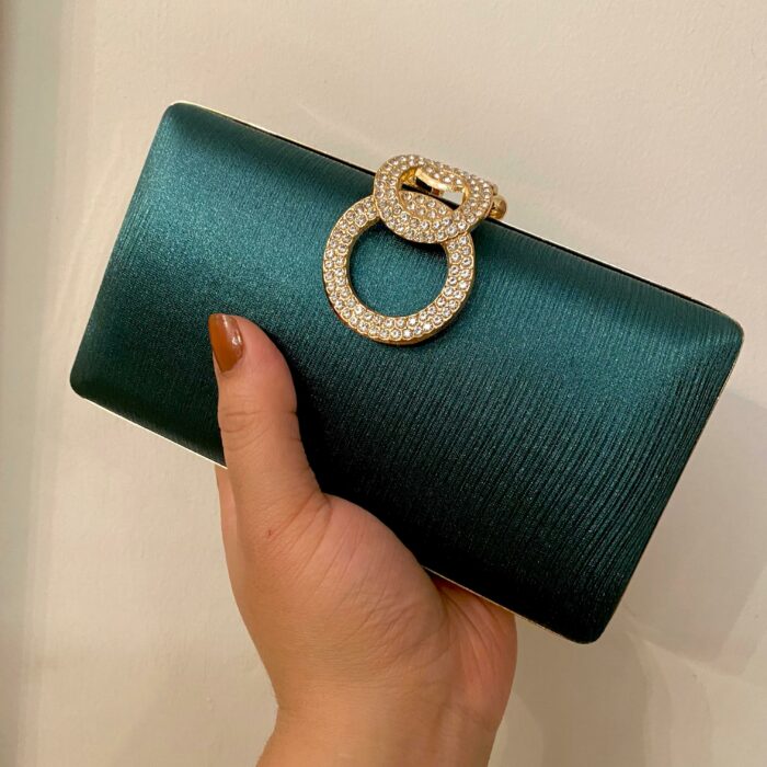 Green Clutch For Her-Cl-126