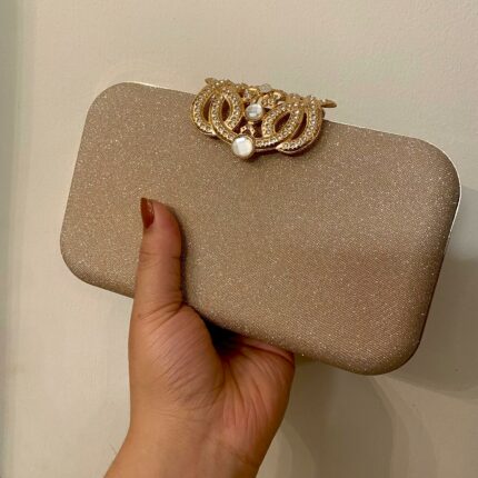 Golden Clutch For Her-Cl-127