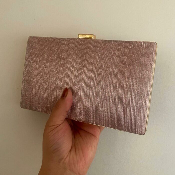 Peach Clutch For Her-Cl-133