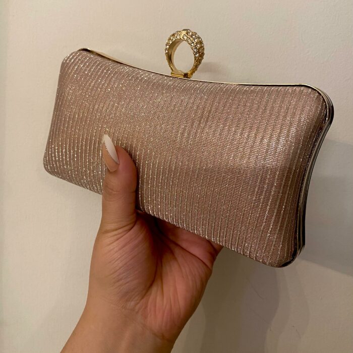 Peach Clutch For Her