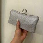 Silver Clutch For Her-138