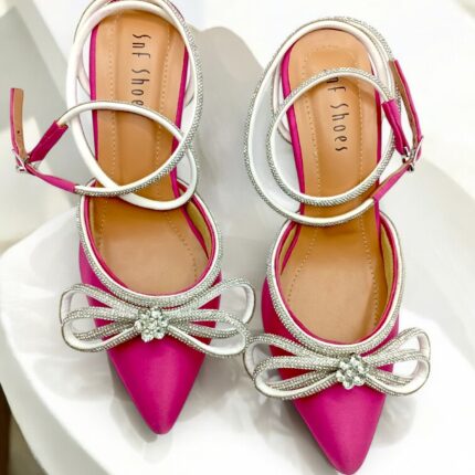 pink heels for her