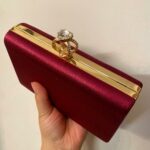 Maroon Clutch For Her