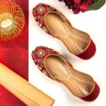 2262 Maroon khussa for her