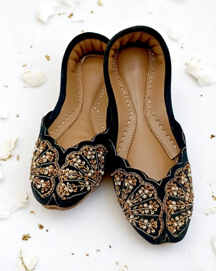 Black Khussa For Her-2459