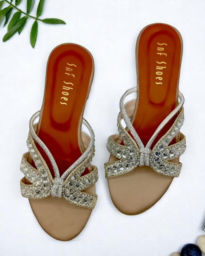 golden flats for her