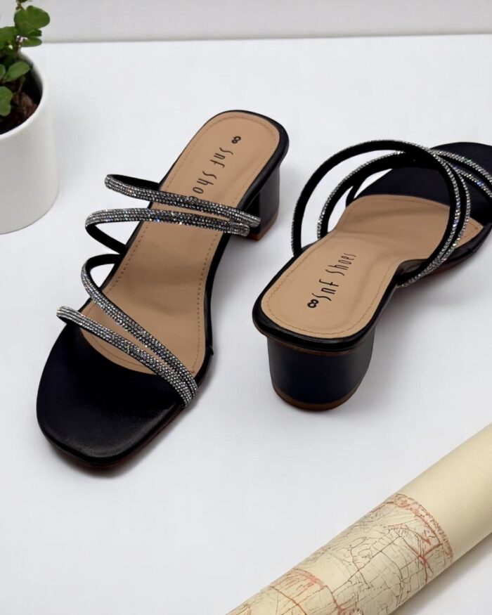 black heels for her