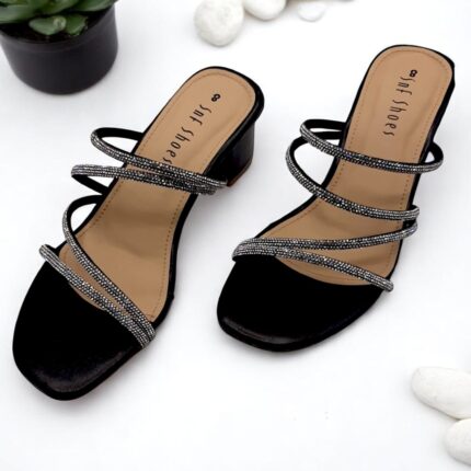 black heels for her