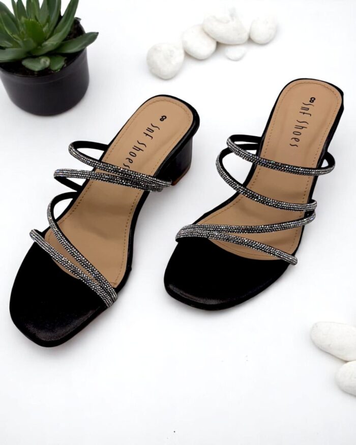 black heels for her