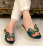 green flats for her