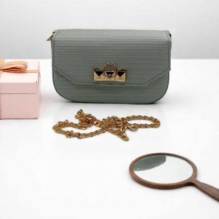 Cross Body Bag In Grey