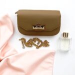 Cross Body Bag In Beige